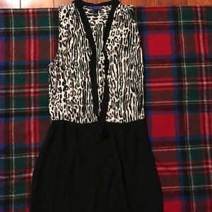 Women's Small Leopard Print Dress