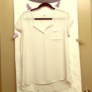 White Bellatrix V-Neck shirt