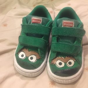 Puma Suede Sesame Street Oscar Shoes