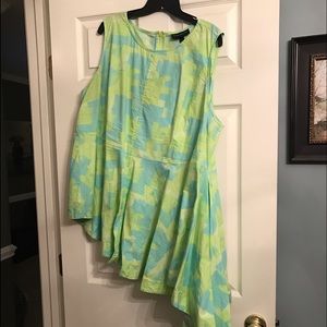 Lane Bryant asymmetrical blouse