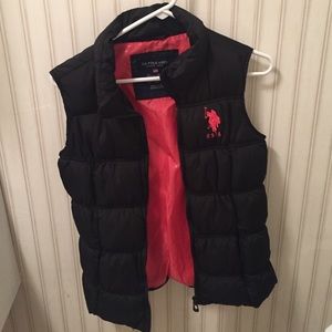 Polo puffer vest