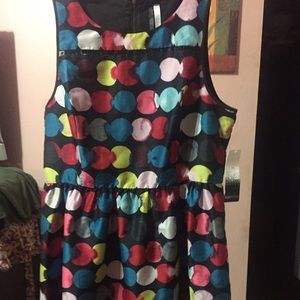 Kensie bubble colorful dress
