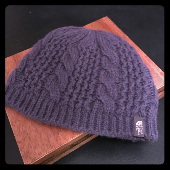 The North Face cable knit beanie