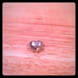 Pandora big smooth heart charm
