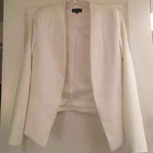 Worn only once Topshop white blazer