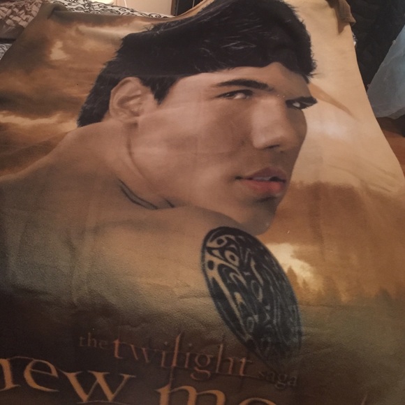 New Moon Jacob Fleece Blanket
