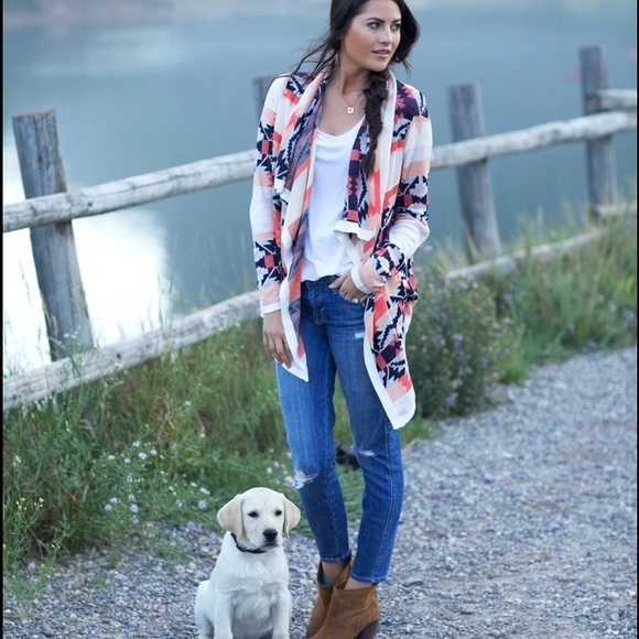 ShopSosie Cardigan-Tribal/Aztec-Size Small