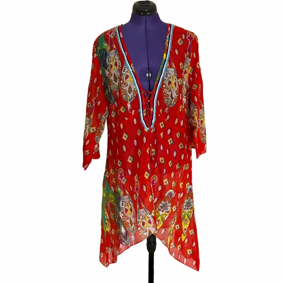 Jessica Taylor Beaded Cover up