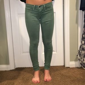Flying Monkey green skinny jeans
