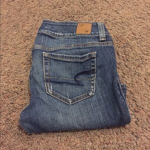American Eagle Artist Crop Jeans