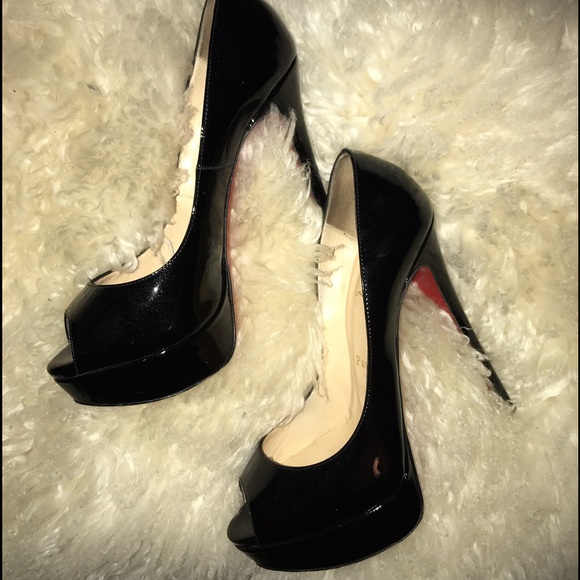 Christian Louboutin Shoes - Christian Louboutin Lady Peep 120mm
