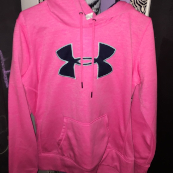 Pink Under Armour Hoodie