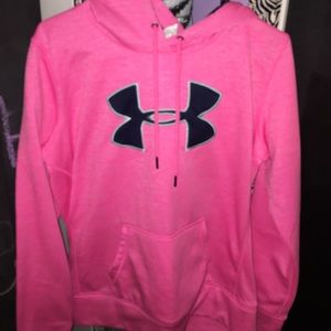 Pink Under Armour Hoodie