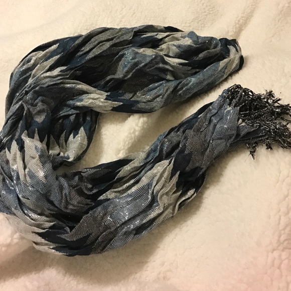 Blue Scarf