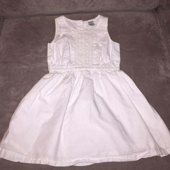 Carter's white dress
