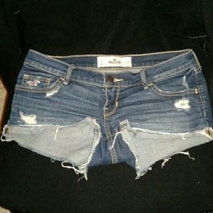 Women's Hollister designer jean shorts