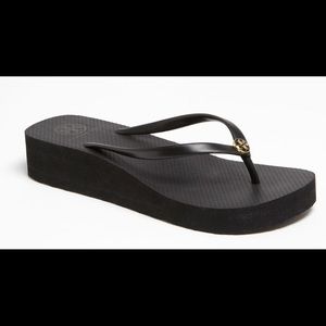 Tory Burch Wedge Flip Flops