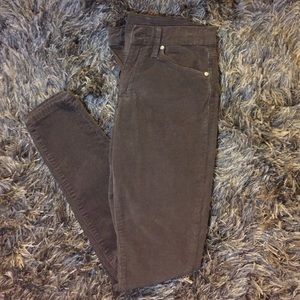 Twig high rise corduroy jeans