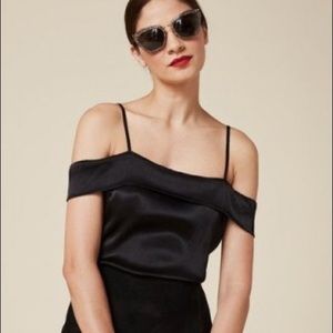 Reformation Mandarin Top in Black