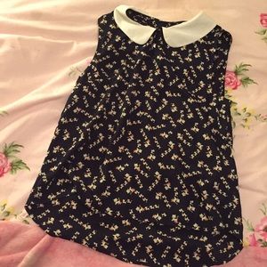 Kitchy kitten family peter pan collar blouse