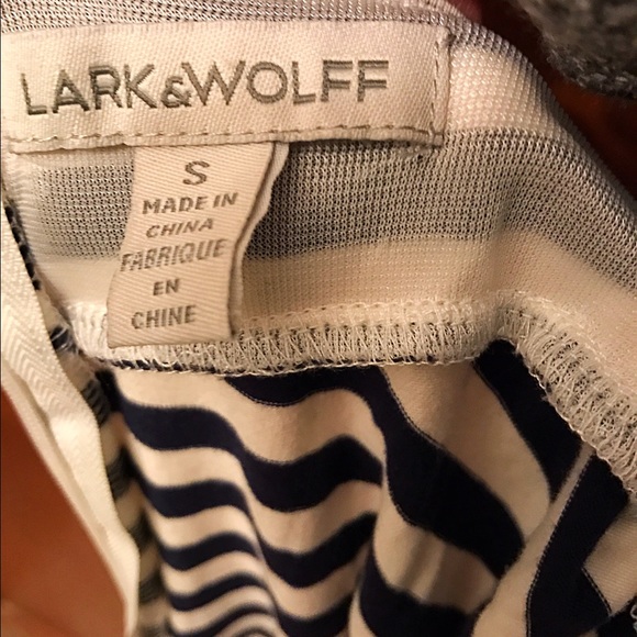 Lark&Wolff Navy and White Summer dress - Picture 4 of 4