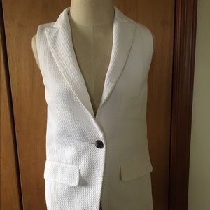 Club Monaco White Vest Size Xs