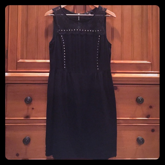 Black Ella Moss Dress