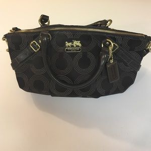 Authentic Coach bag with large C s