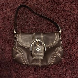 COACH big buckle, small shoulder bag