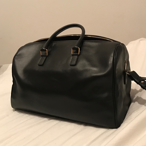 100% Authentic Saint Laurent Medium Duffle Blk/Cam - Picture 4 of 4