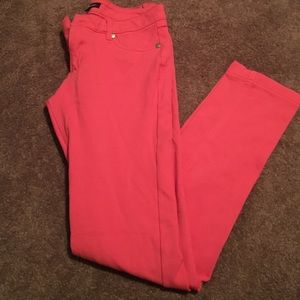 Pink Size Large Skinny Jeggings Pants
