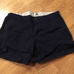 Navy shorts