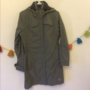REI EUC Trench Rain Coat Size M