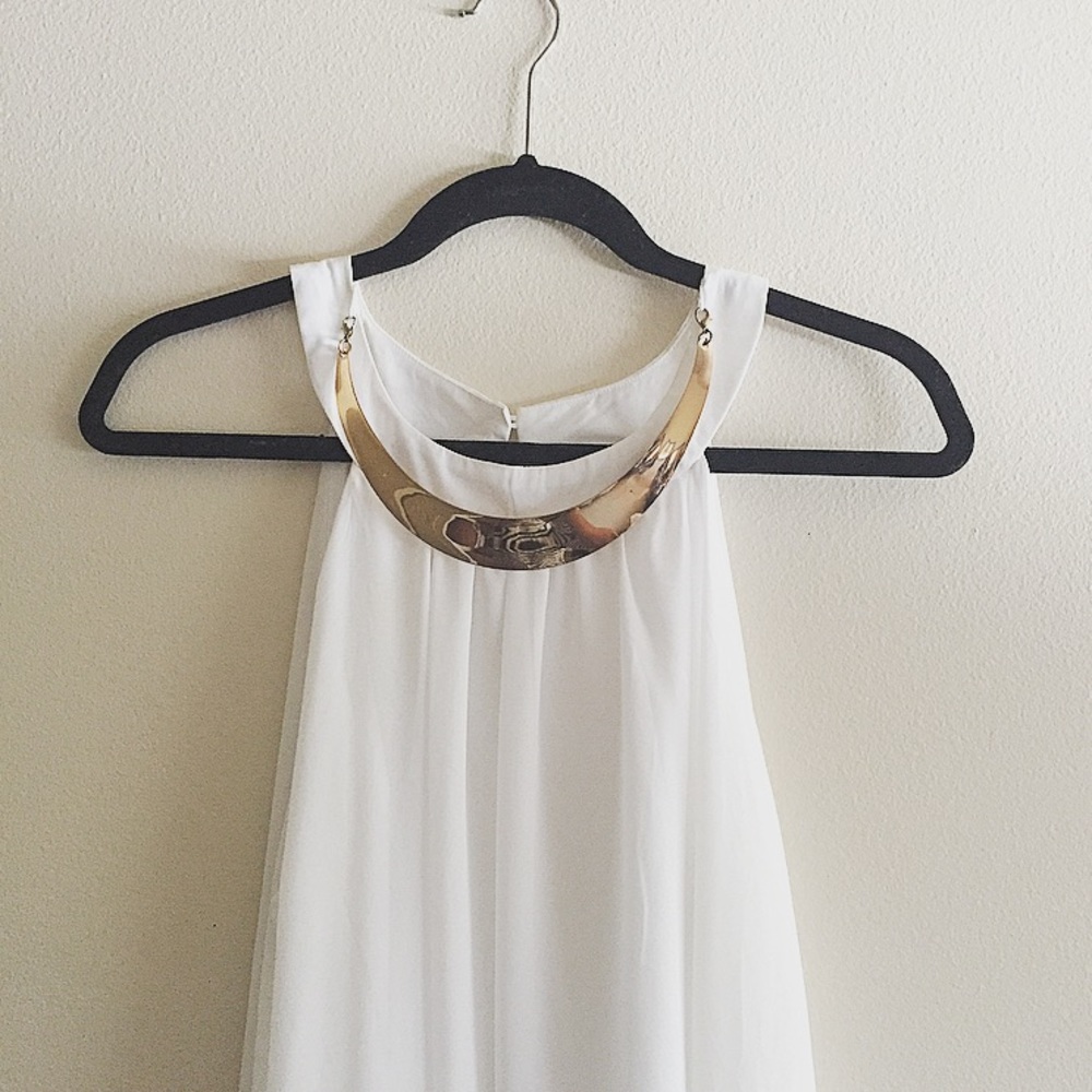 🔱White Grecian Dress