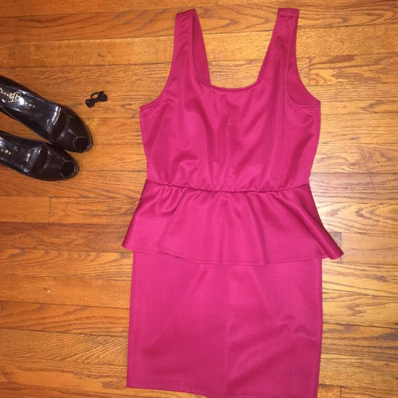Peplum fun dress