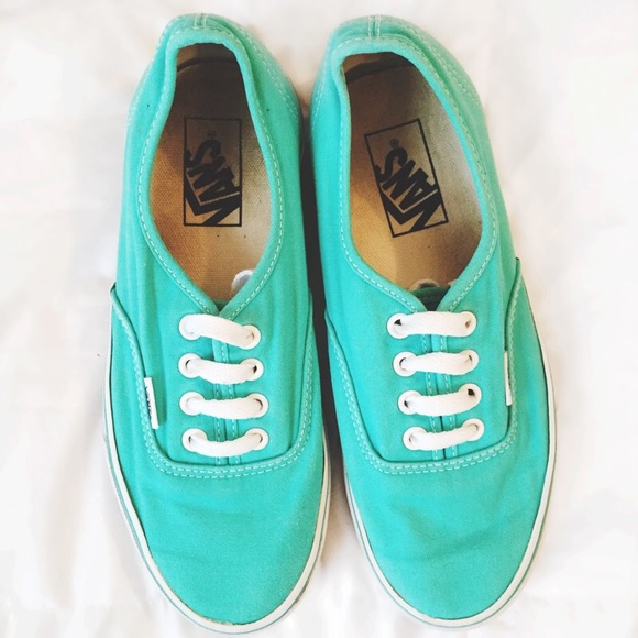 Vans Shoes - Turquoise Authentic Vans