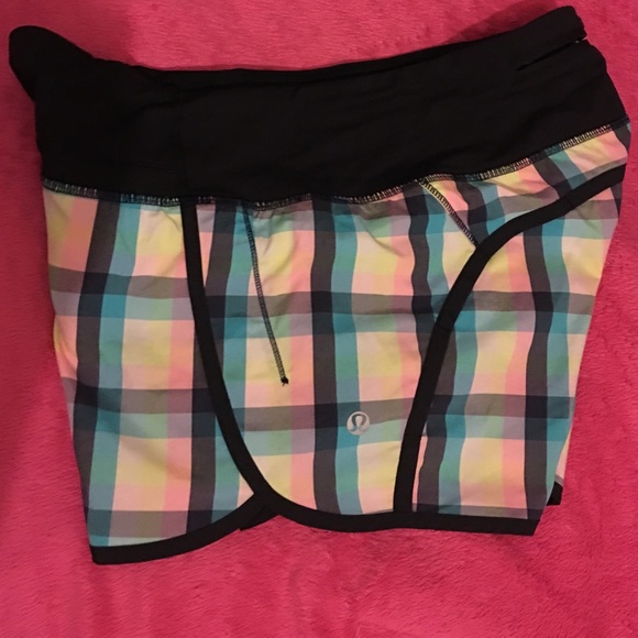 Lululemon lined running shorts. Like new! 6