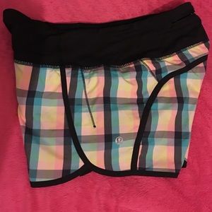 Lululemon lined running shorts. Like new! 6