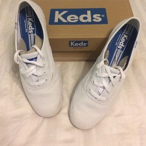 White Keds Size 8