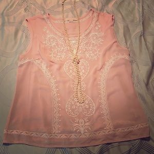 Champagne & Strawberry pink Anthropologie