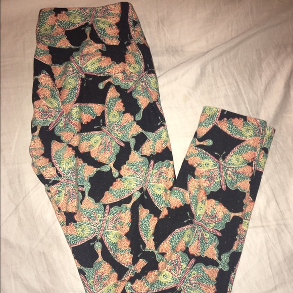 LuLaRoe os butterfly leggings