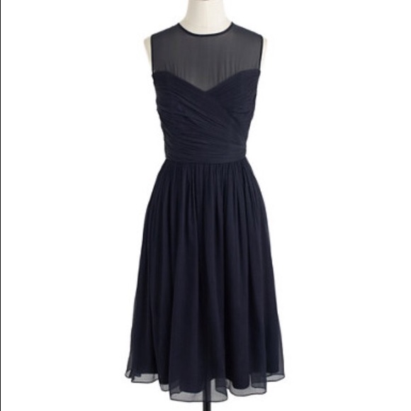 J.CREW Dress: short, navy semi-formal/formal - Picture 1 of 4