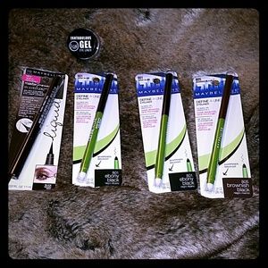 Eyeliner lot 4 brand new, barely used gel liner