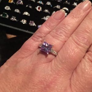 Lavender solitaire