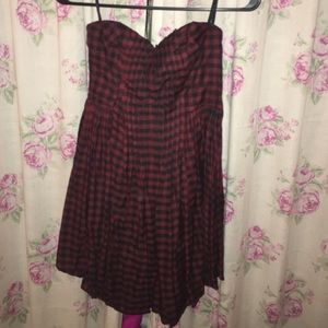 Urban strapless dress