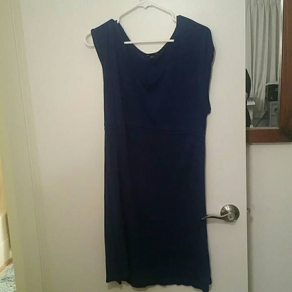 Blue dress