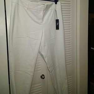 NWT White Lane Bryant Lena Ankle Pants