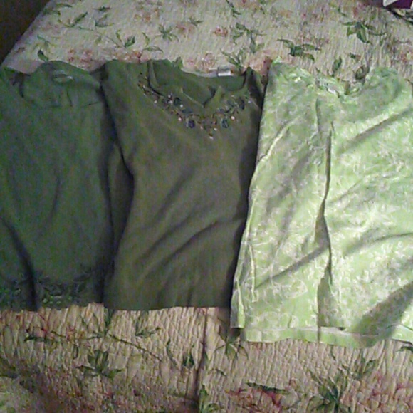 Variety of shirts