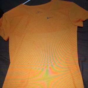 Bright orange like new Nike dri fit top!