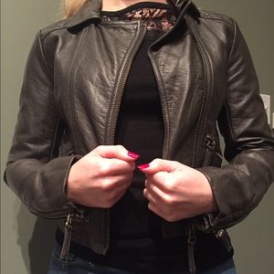 Forever 22 leather jacket.